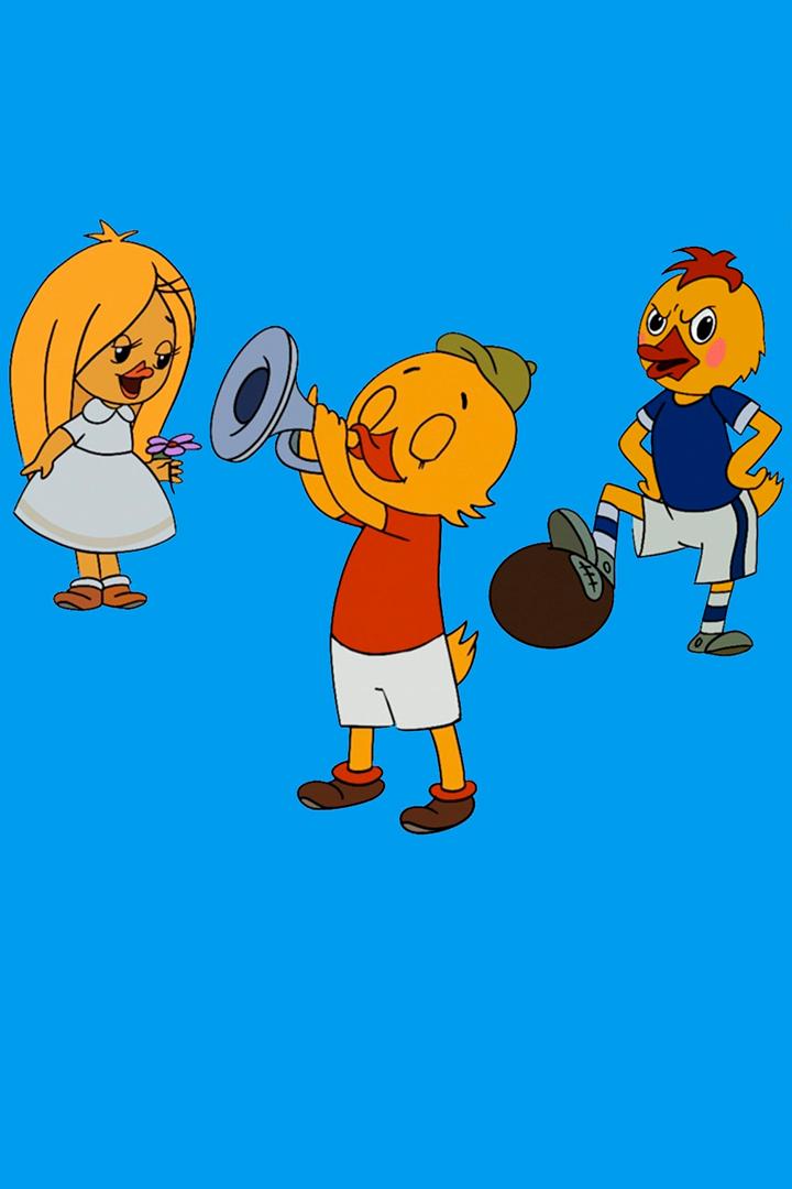 Как утёнок-музыкант стал футболистом (kak-utenok-muzykant-stal-futbolistom) Мультфильм 1978